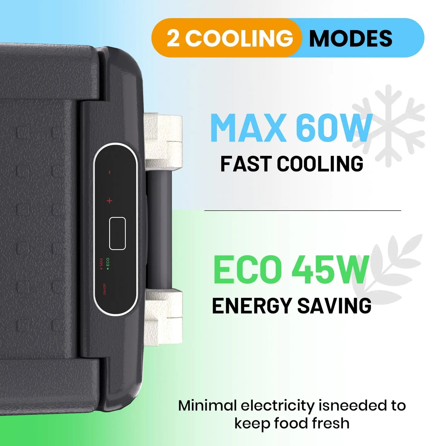 HiMiss Portable Car Refrigerator Electric Cooler Freezer