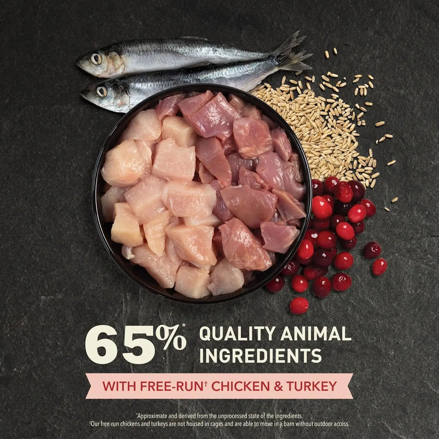 Premium Indoor Cat Food With Chicken Turkey Herring And Rabbit