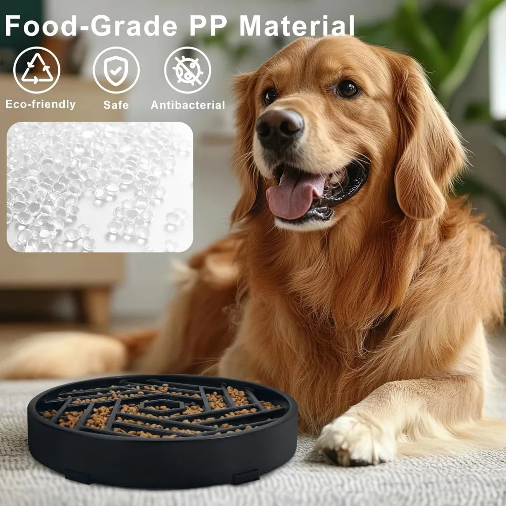 Slow Feeder Maze Dog Bowl For Large Breeds Non Slip
