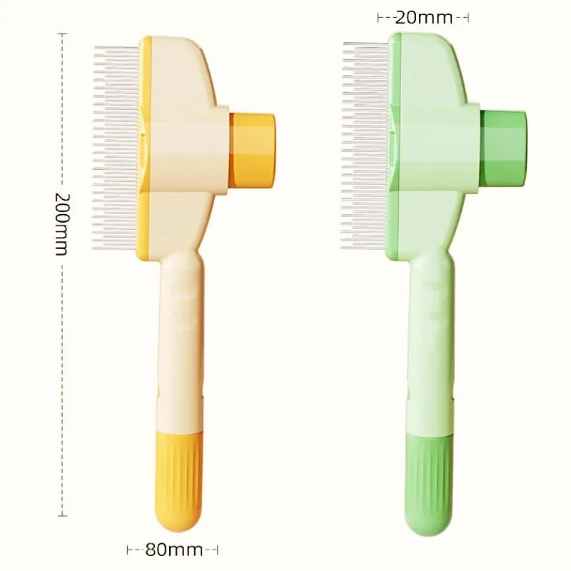 Dog Grooming Self Cleaning Comb For Dogs And Cats Remover