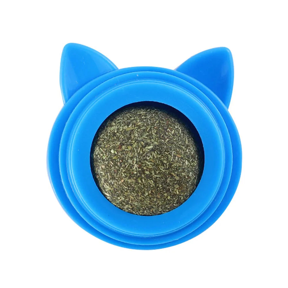 VKTECH Catnip Molar Ball Toy for Teeth Cleaning Cats