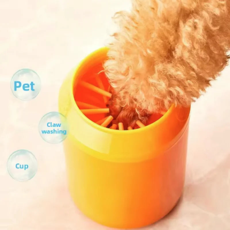 Dog Paw Cleaner Cup Portable Silicone Pet Foot Washer Outdoors