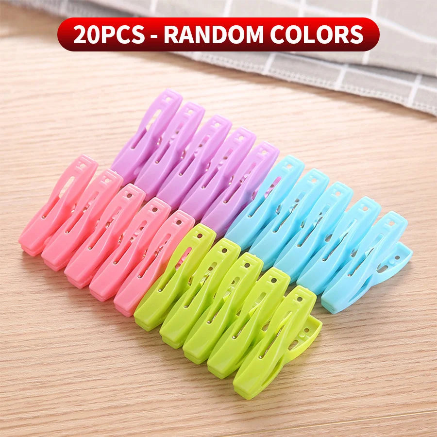 Multi Pack Clothes Drying Clip Set Windproof Sock Clips