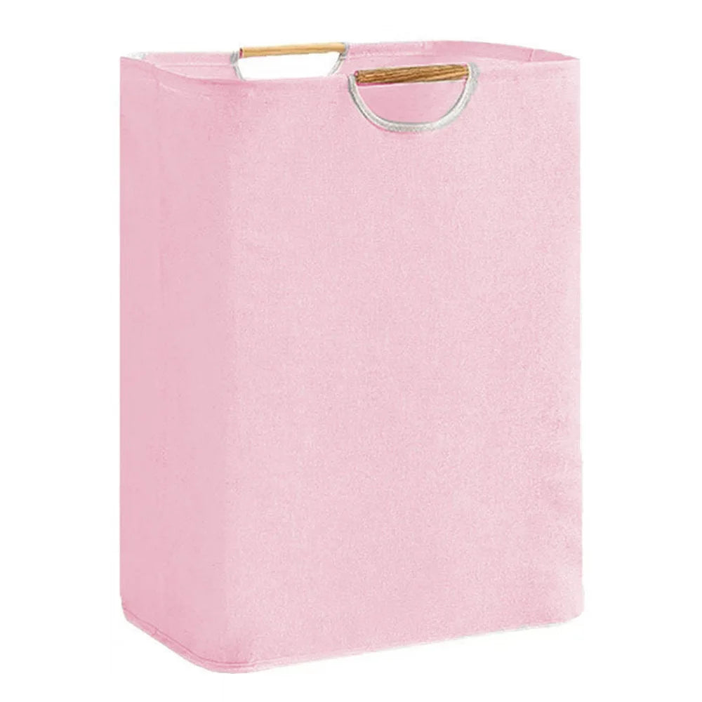 Collapsible Laundry Basket With Handle For Dirty Clothes Storage