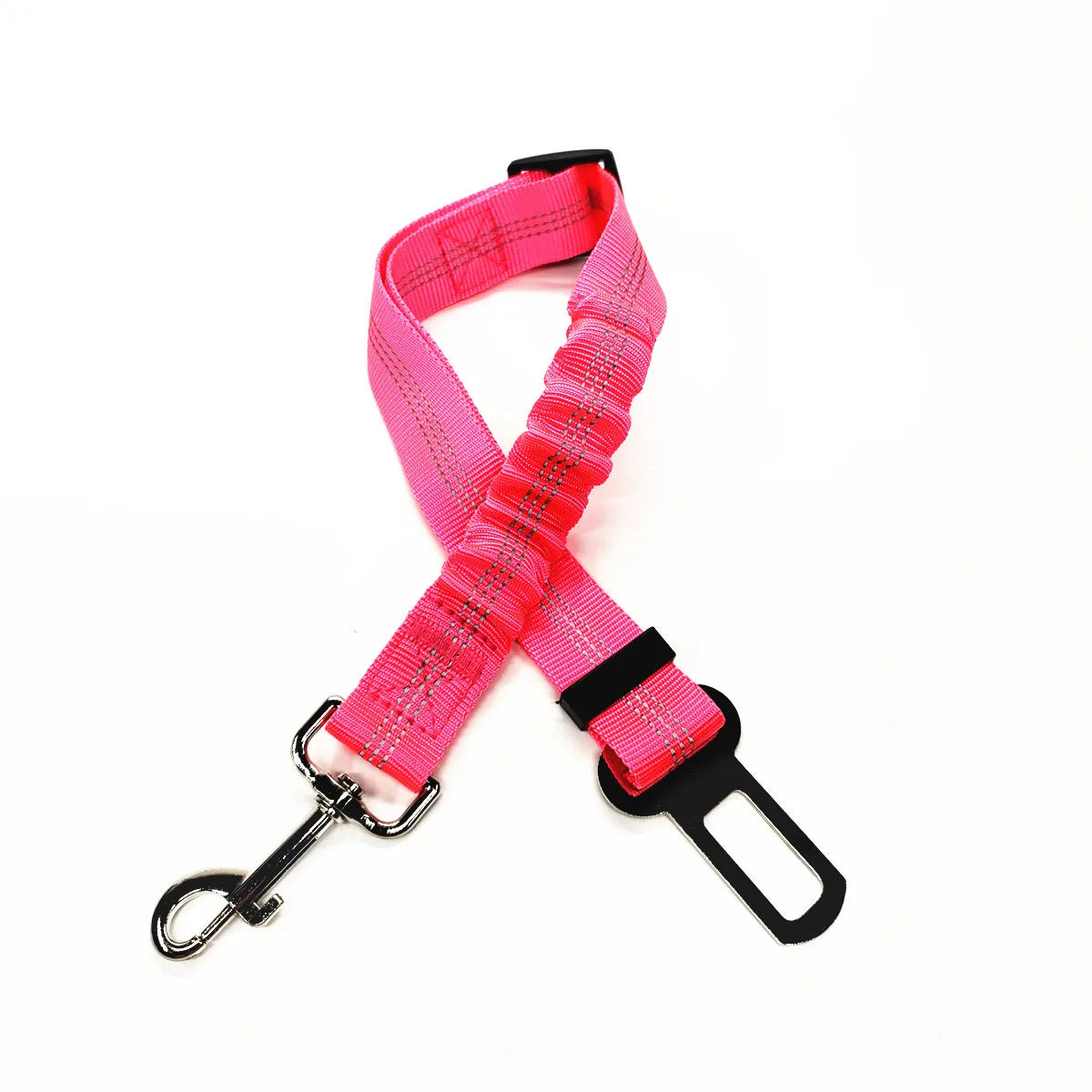 Adjustable Dog Car Seat Belt Harness Nylon Reflective Travel Safe