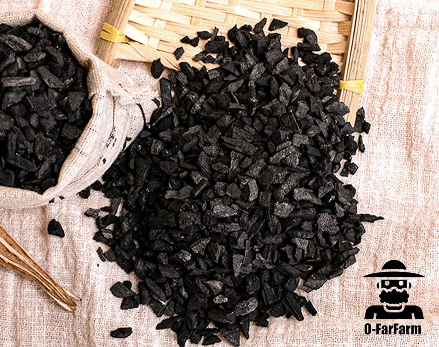 Premium Horticultural Charcoal for Potted Plants and Terrariums