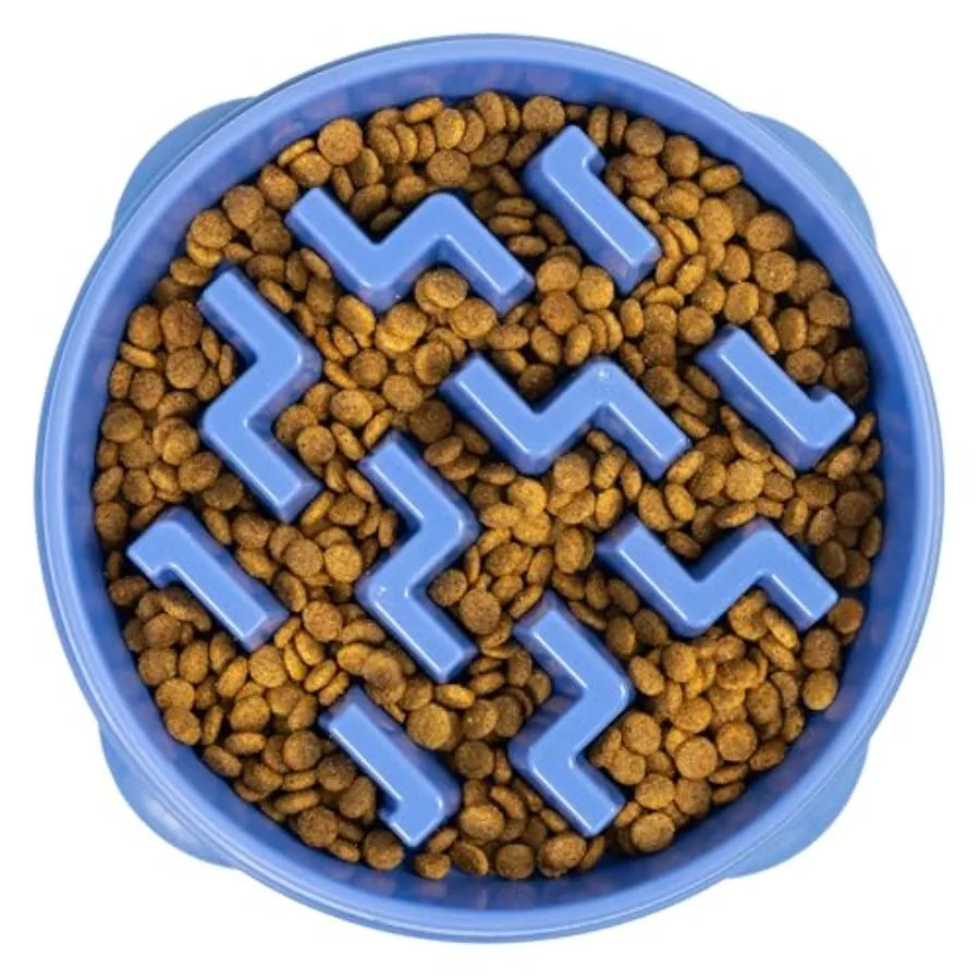 Fun Feeder Slow Bowl 4 Cup Capacity Non Slip Notch